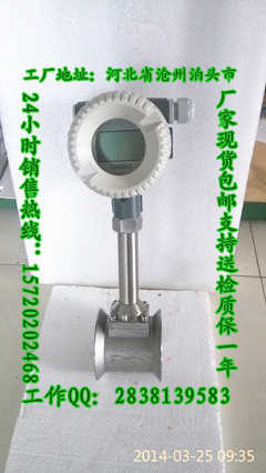 LUGB-D-25mm《現場顯示485通訊蒸汽流量計/渦街流量表》_儀器儀表欄目_jdzj.com